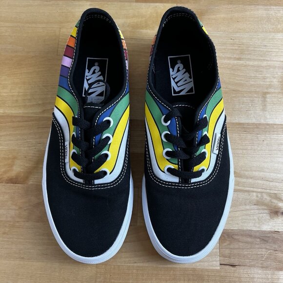 Vans Old Skool Refract Rainbow Womens Size 7.5 Athletic Skate‎ Shoes Sneakers - Picture 8 of 10